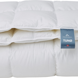 Gåsedunsdyne Quilts of Denmark TUNØ Lun sengedyne 140x200 cm Lyocell-Bomuld Satin OEKO-TEX